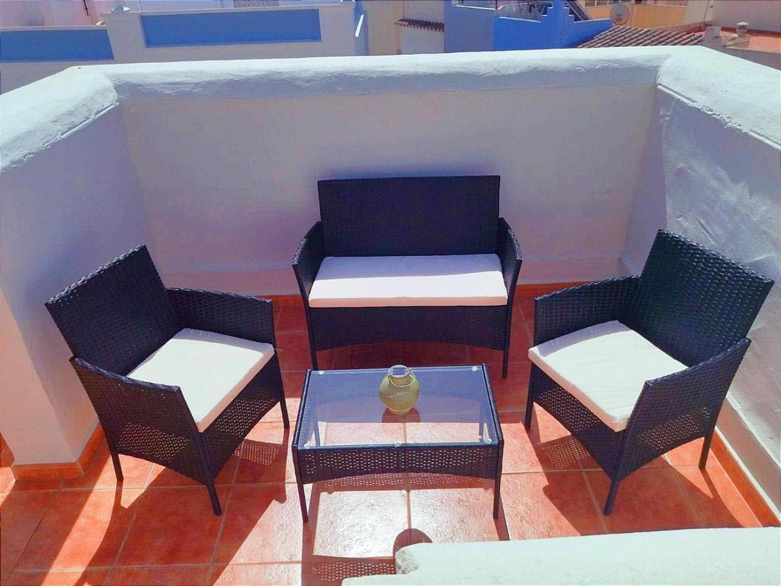 Casa Playa, Terraza Y Garaje Lejlighed Nerja Eksteriør billede